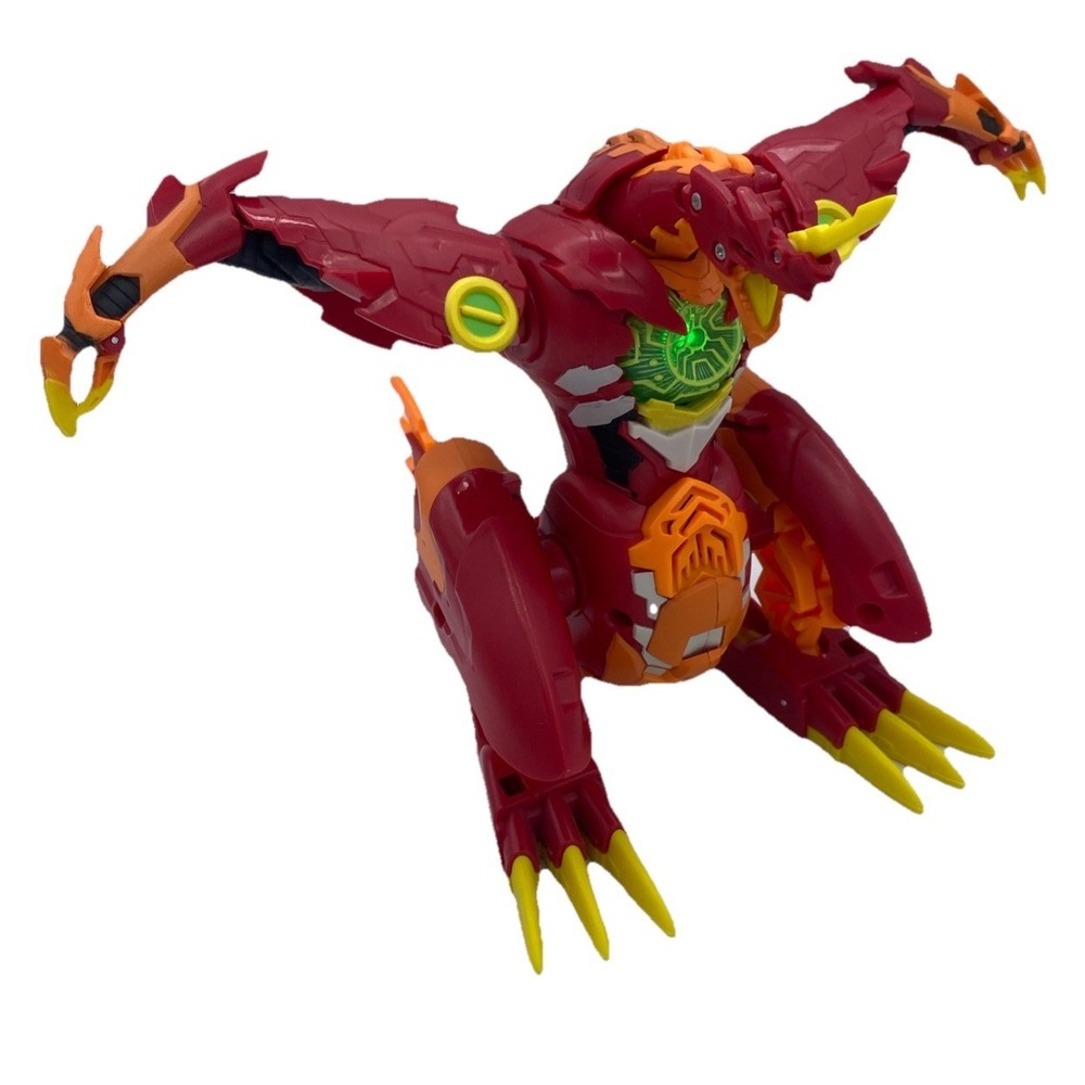 Bakugan Dragonoid Maximus 8 inch Figure Battle Planet Lights & Sounds Working